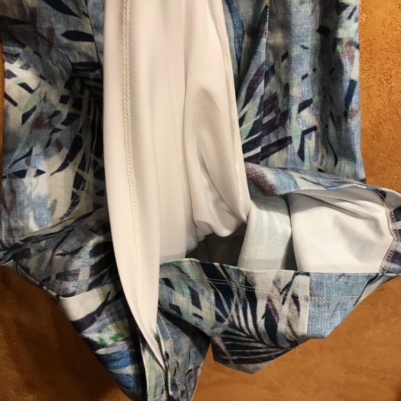 NWT Michael Tyler Tropical Print Dress - Picture 6 of 6